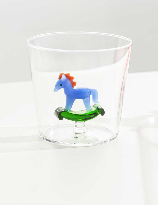 Rocking horse tumbler
