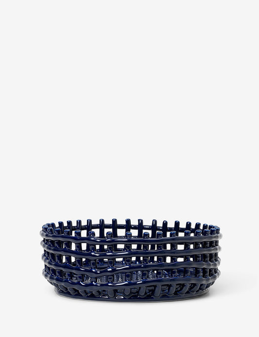 CERAMIC CENTREPIECE BLUE