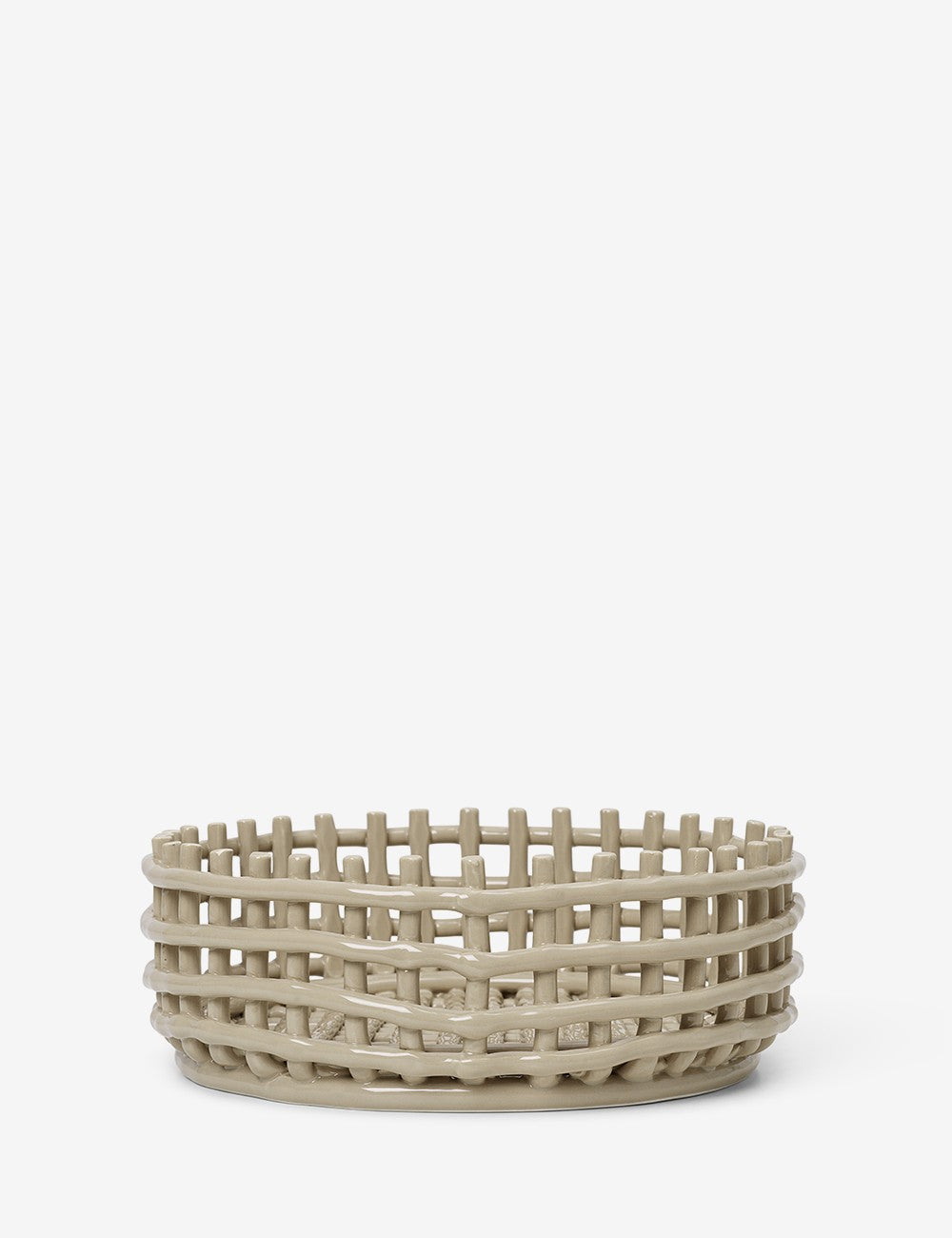 CERAMIC CENTREPIECE CASHMERE