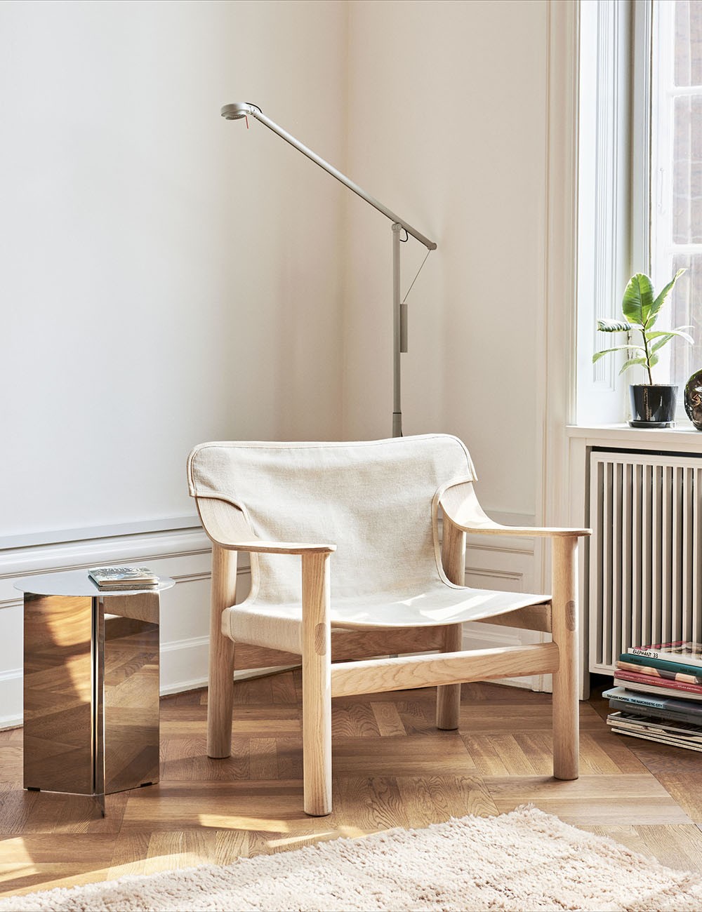 SLIT TABLE ROUND Ø35 MIRROR