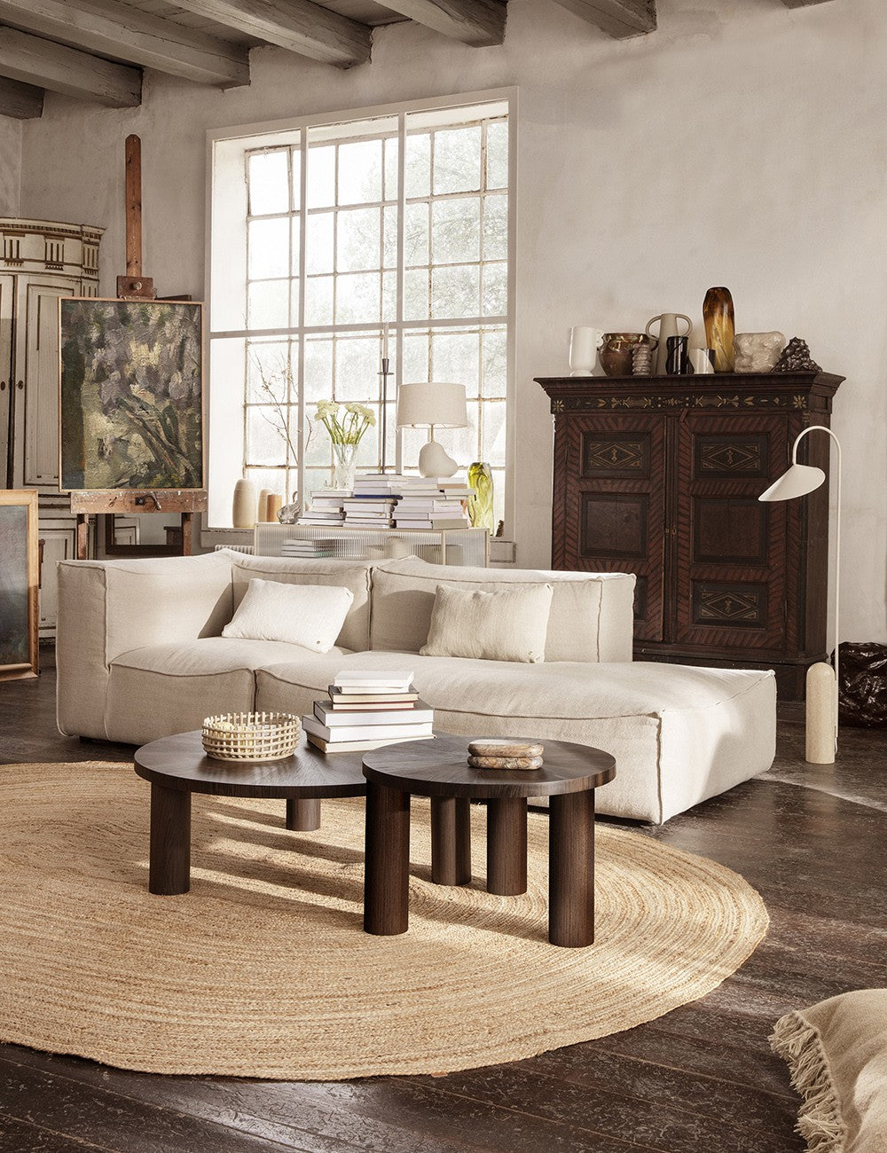 ETERNAL OVAL JUTE RUG
