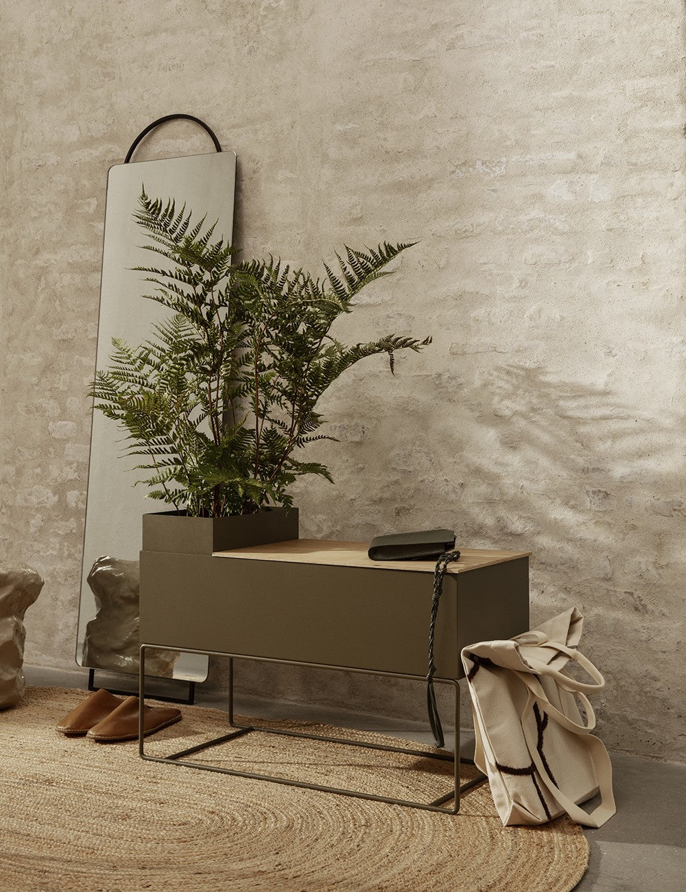 ETERNAL OVAL JUTE RUG