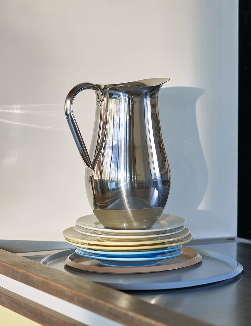 INDIAN STEEL PITCHER N2