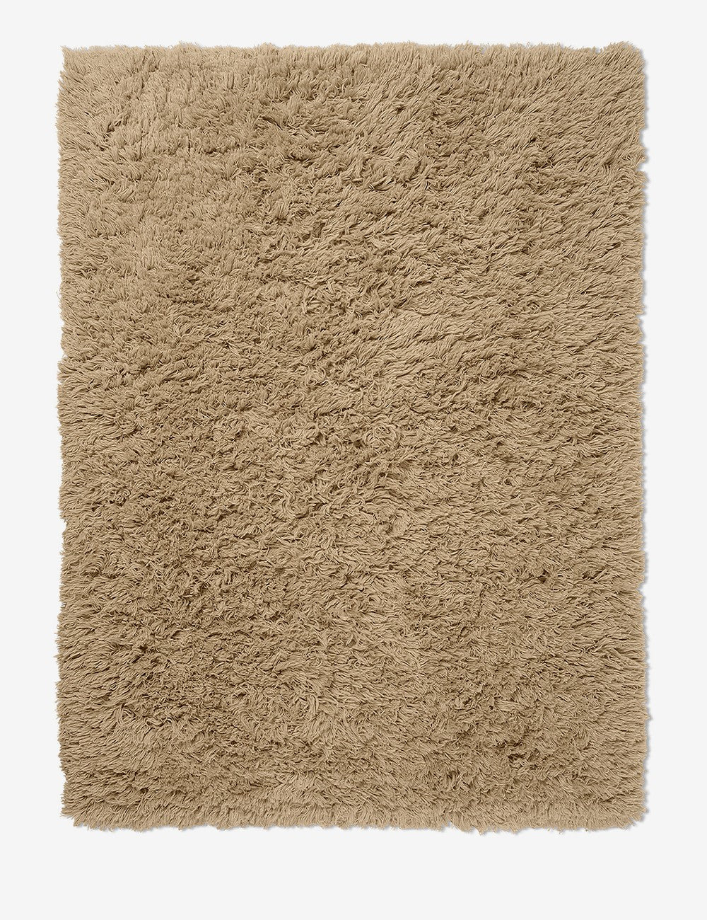 meadow high pile rug light sand