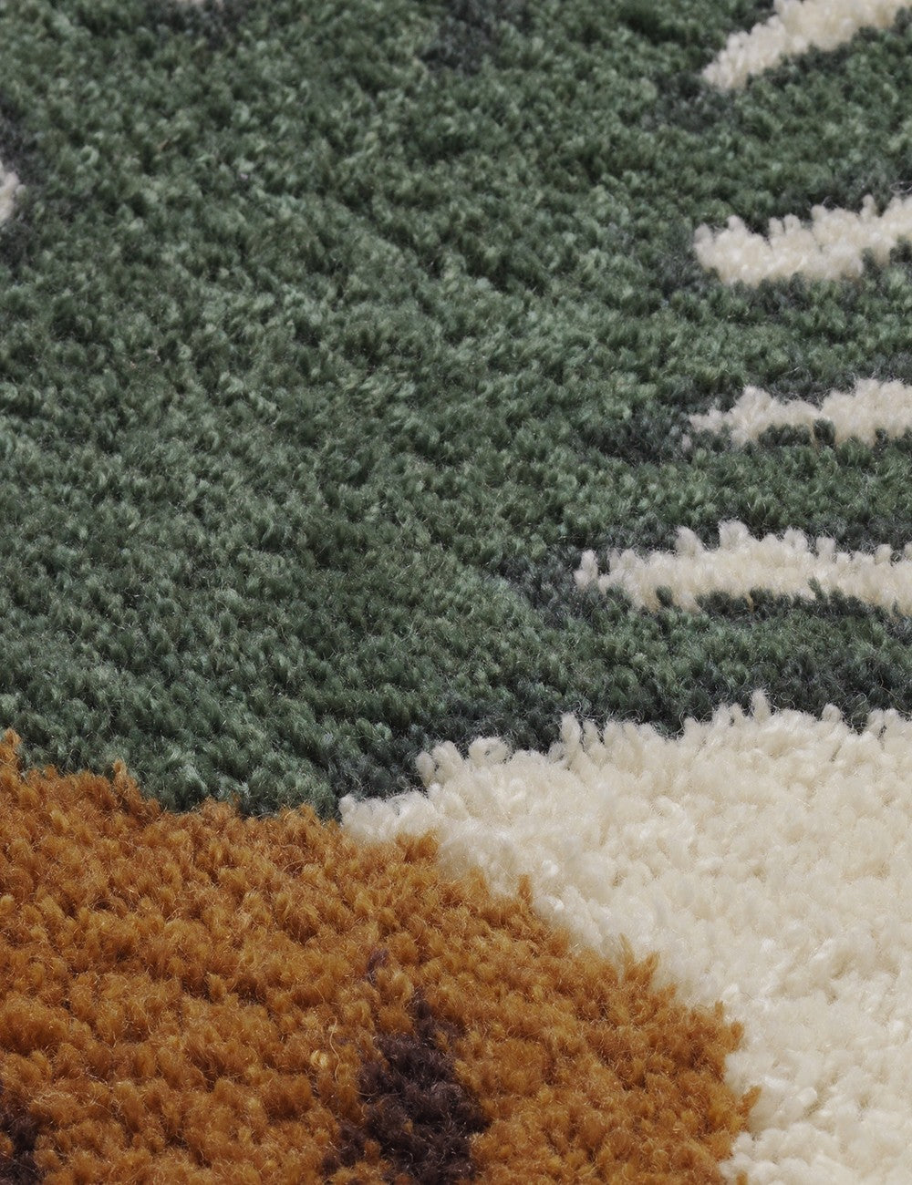 tufted rug pineapple