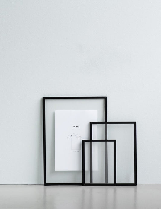 MOLDURA MOEBE ALUMÍNIO PRETO