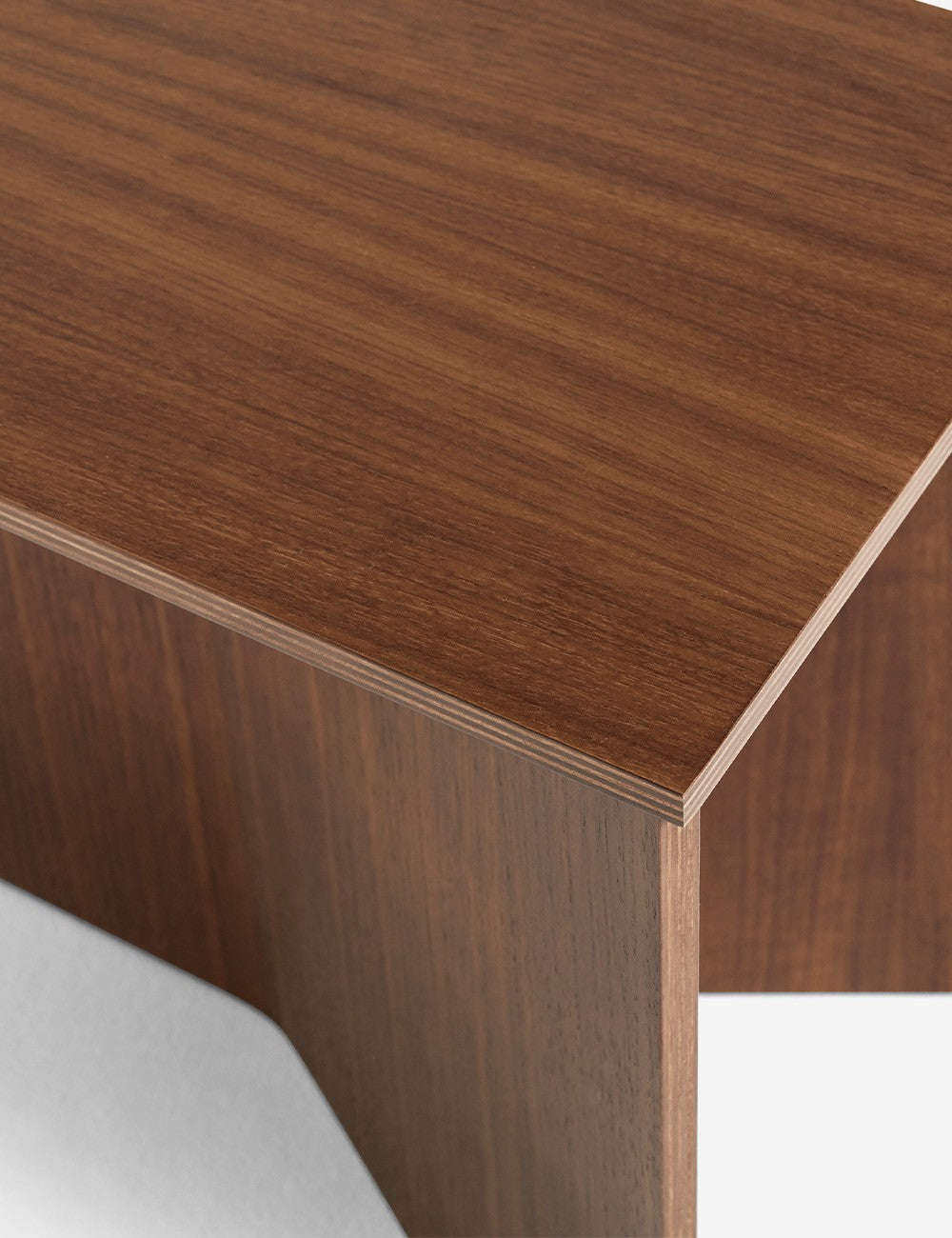 SLIT TABLE WOOD OBLOND