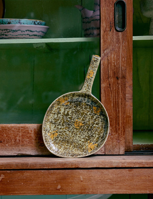 Plato servir 70s Ceramics