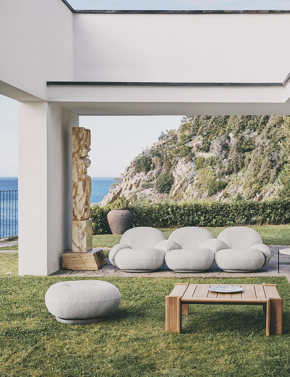 PACHA OUTDOOR THREE-SEATER SOFA