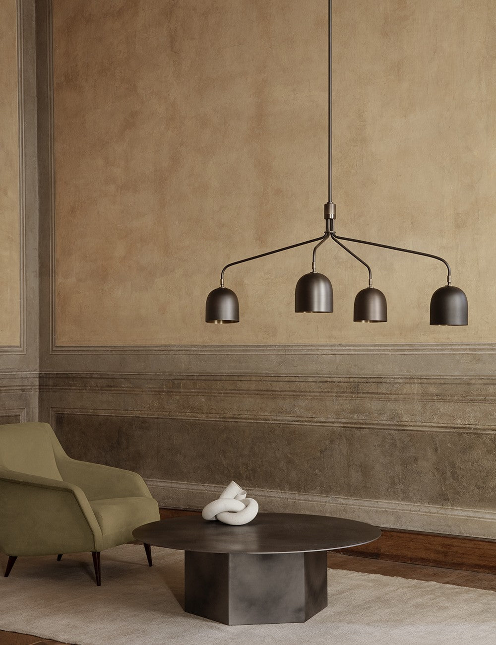 Lampadario Howard a 4 bracci