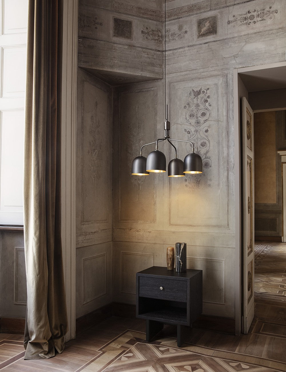 Lampadario Howard a 4 bracci