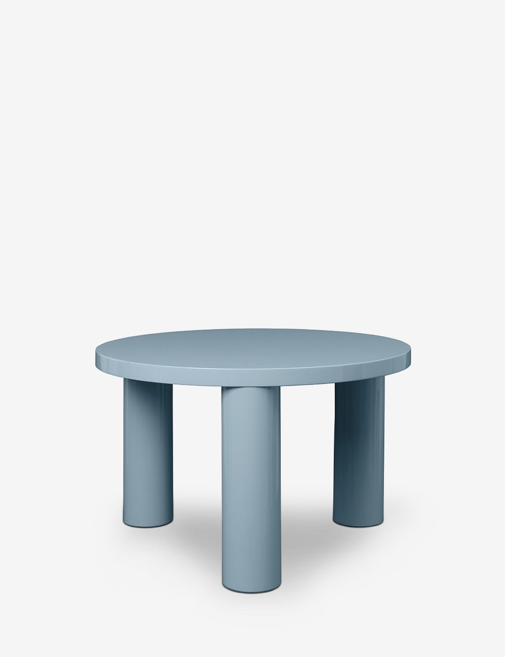 POST SIDE TABLE HIGH GLOSS