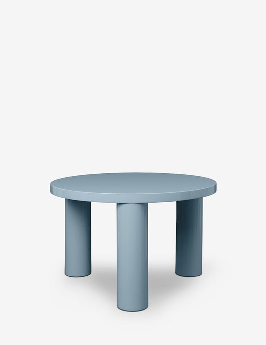 POST SIDE TABLE HIGH GLOSS