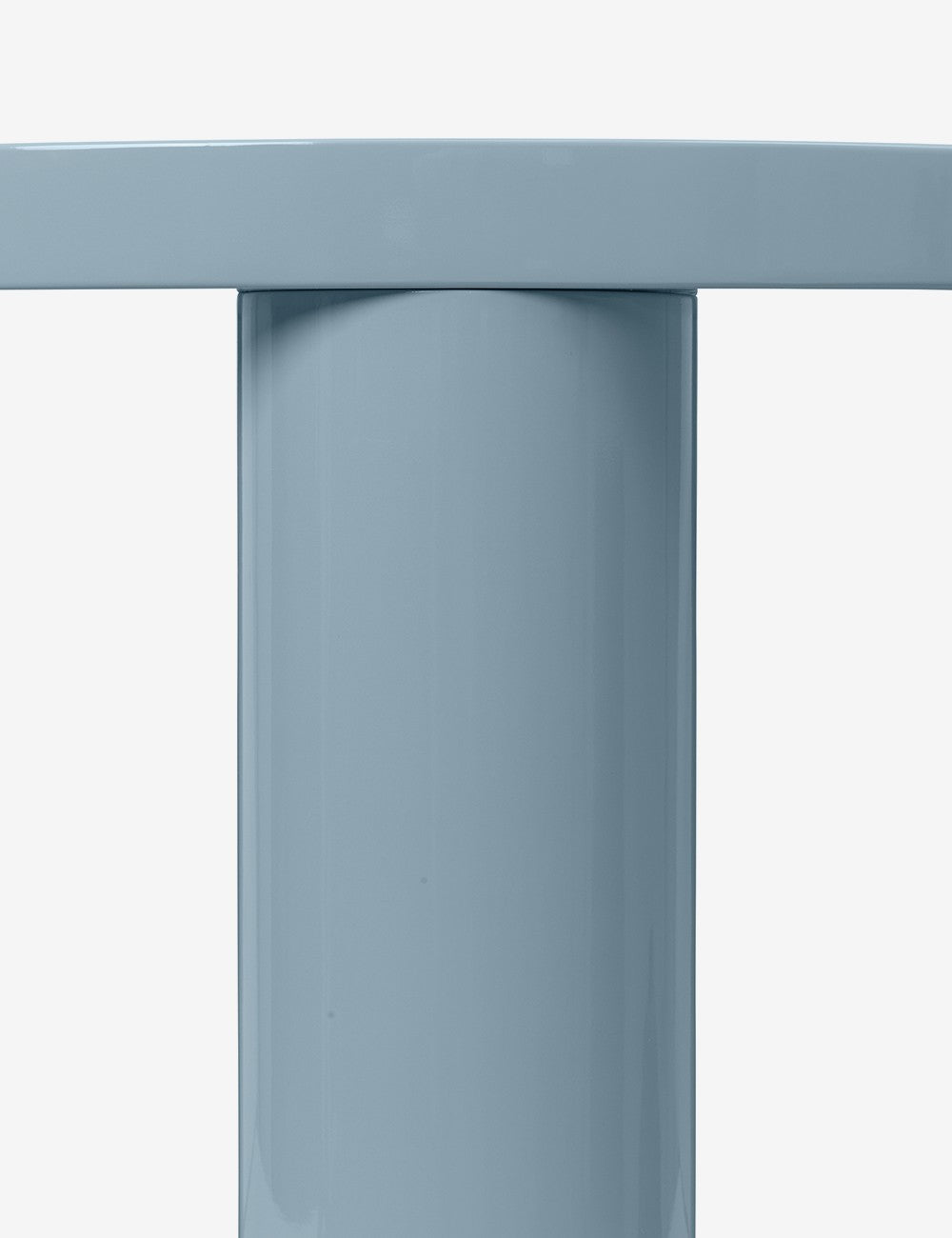 POST SIDE TABLE HIGH GLOSS