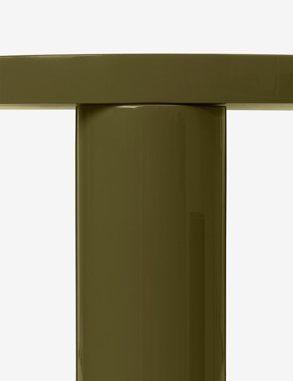 POST SIDE TABLE HIGH GLOSS
