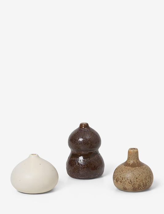 KOMO MINI VASES SET OF 3