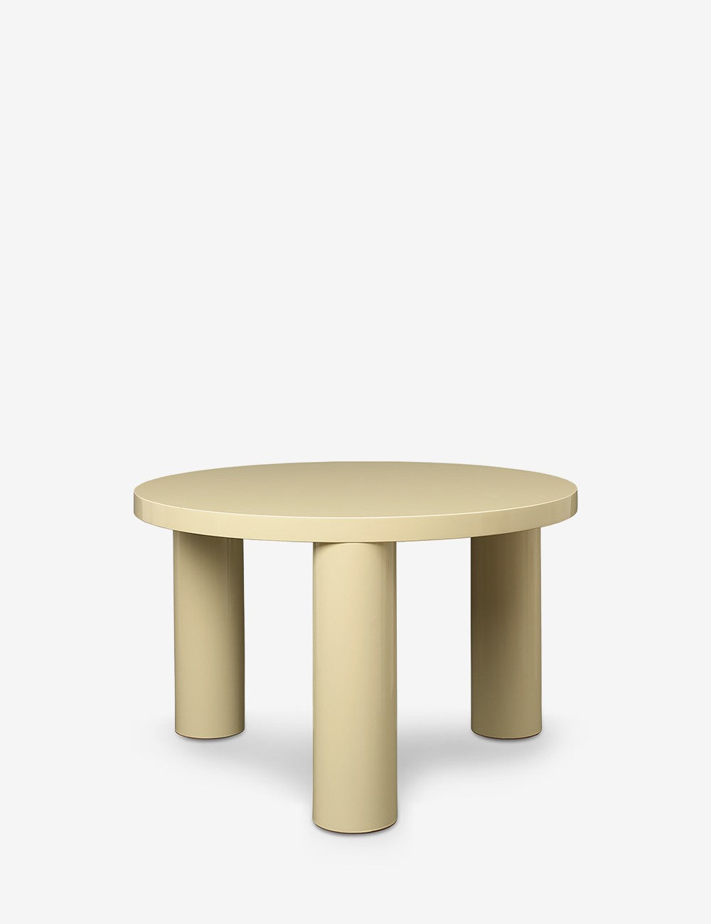 POST SIDE TABLE HIGH GLOSS