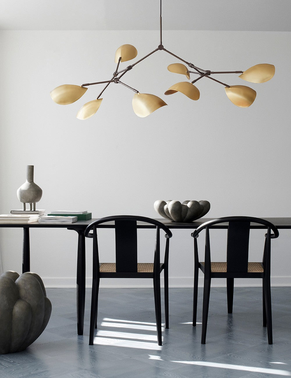 STINGREY CHANDELIER BRASS