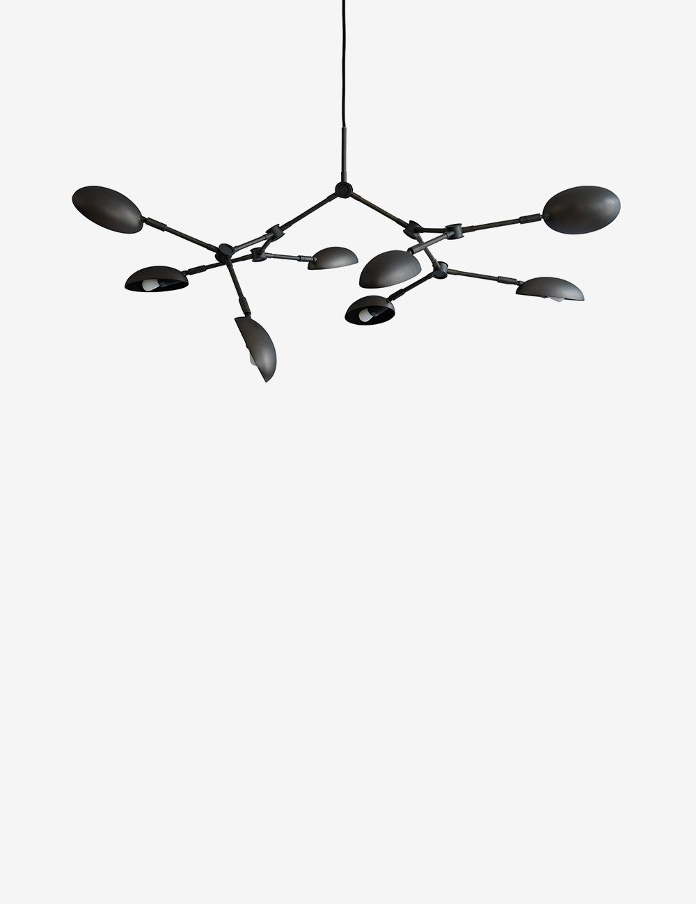 drop chandelier mini bronze
