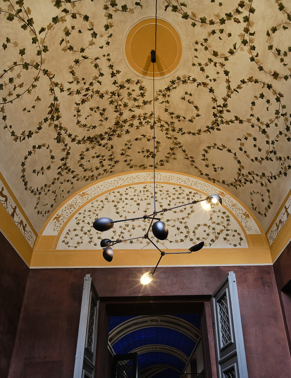 DROP CHANDELIER MINI BRONZE