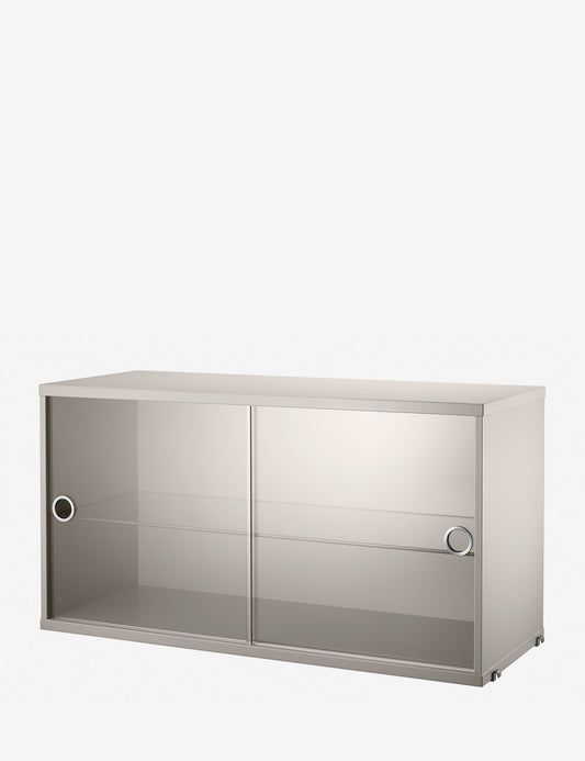 DISPLAY CABINET SLIDING GLASS DOORS