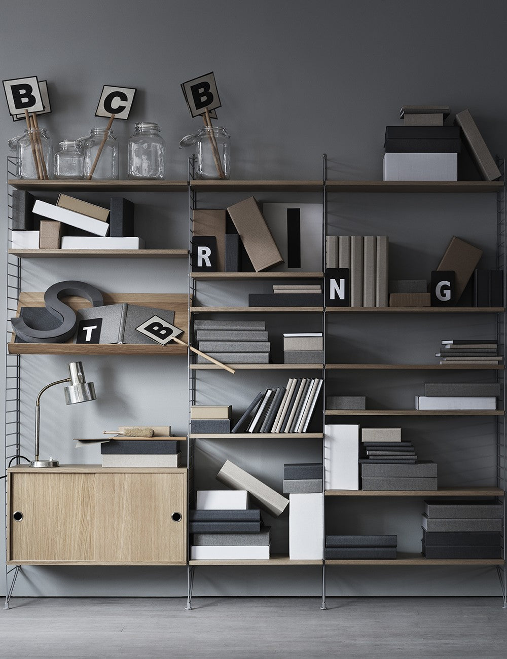 scaffale 58-30 3 set
