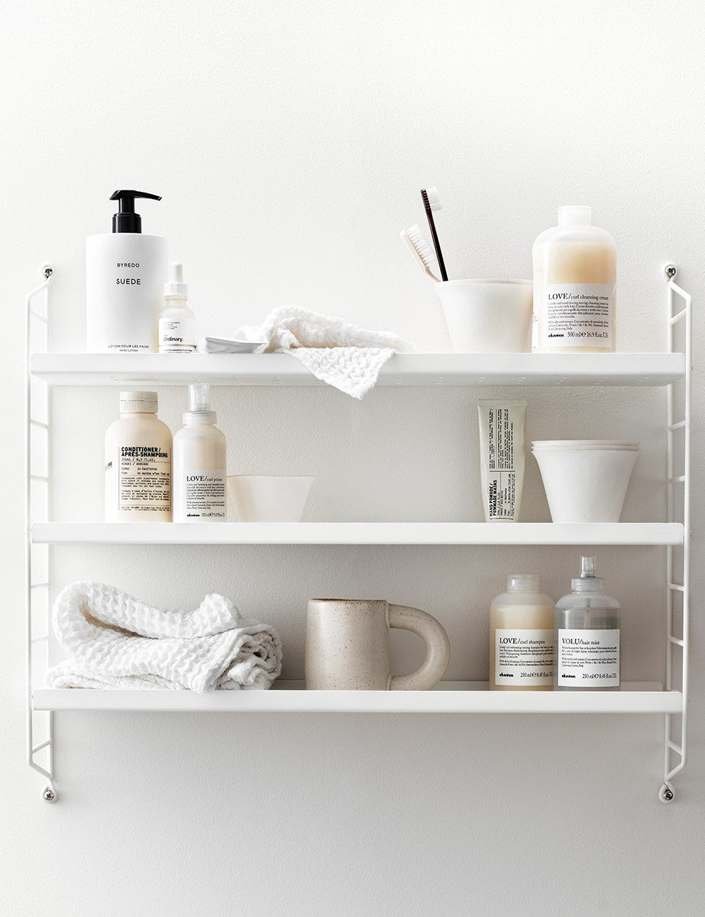 STRING POCKET METAL BRANCO