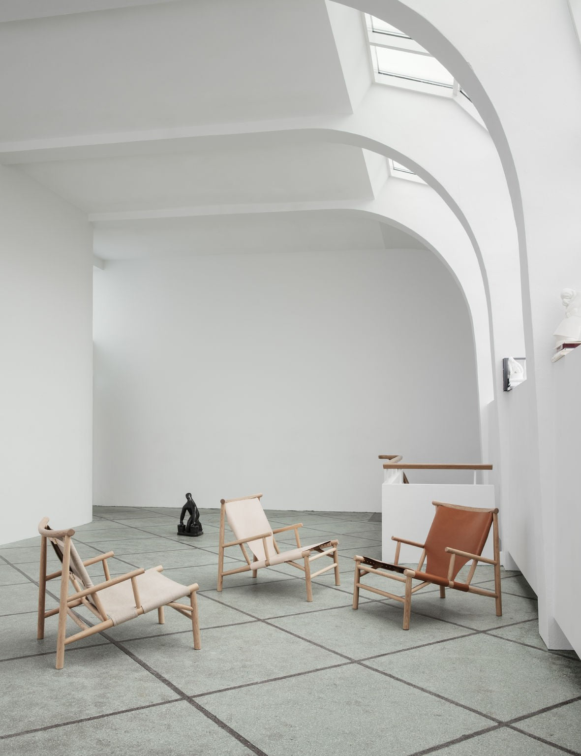 fauteuil en cuir samouraï