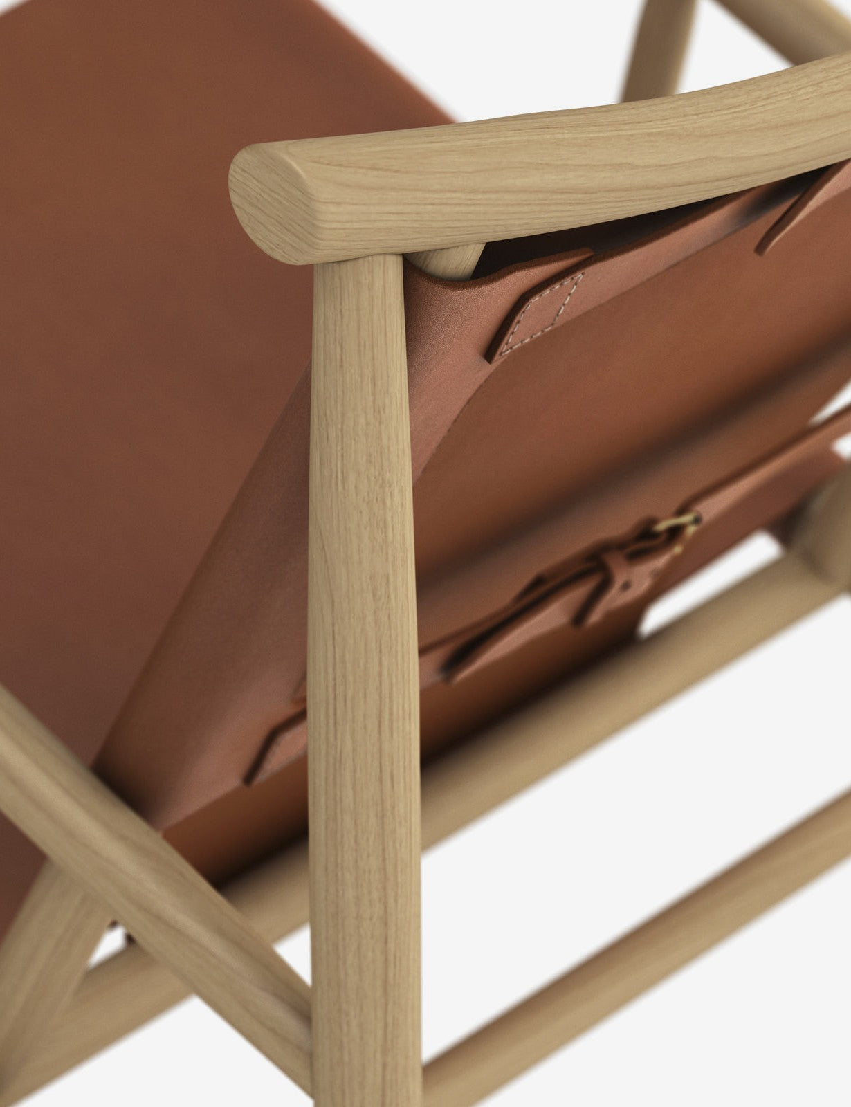 sillón samurai piel