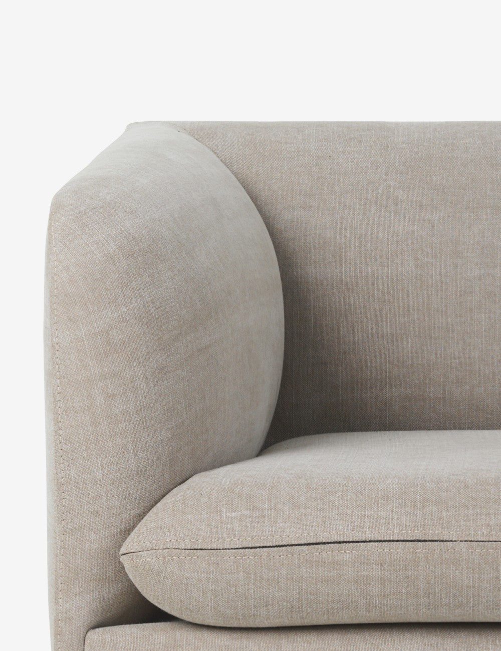 turn sofa 2-seater black