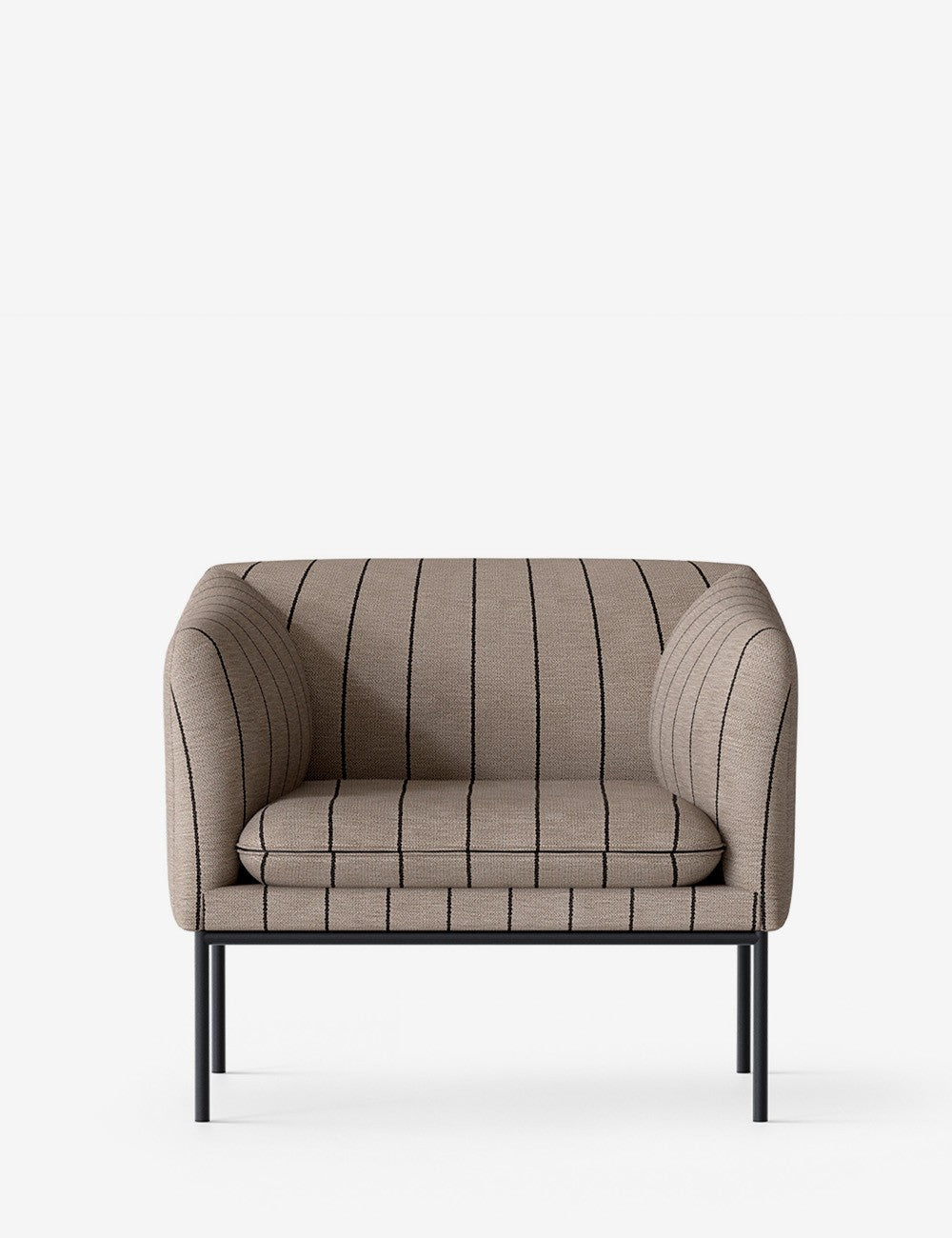 turn sofa 1-seater black
