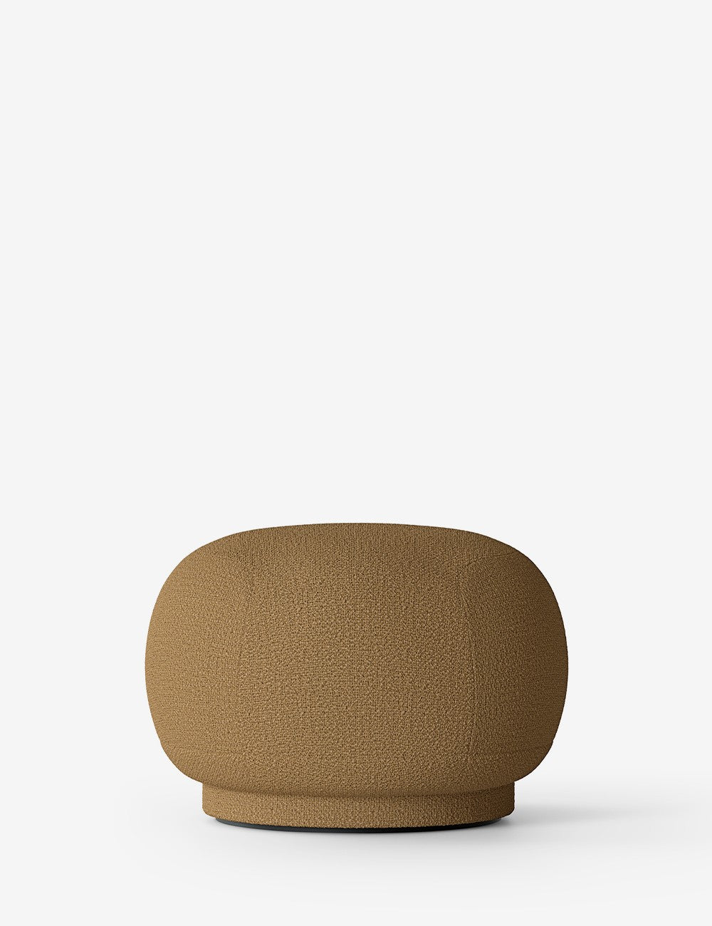 pouf in lana bouclé pregiata