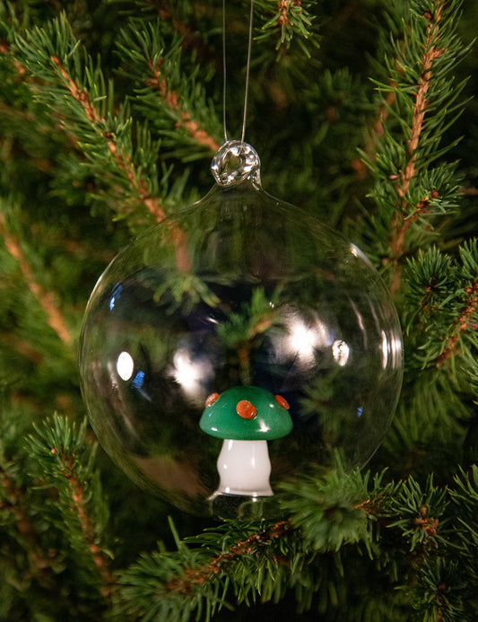 MUSHROOM GLASS BALL