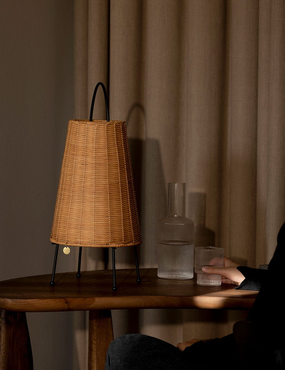 porti braided lamp