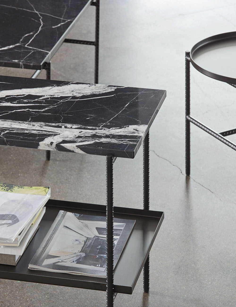 rebar side table