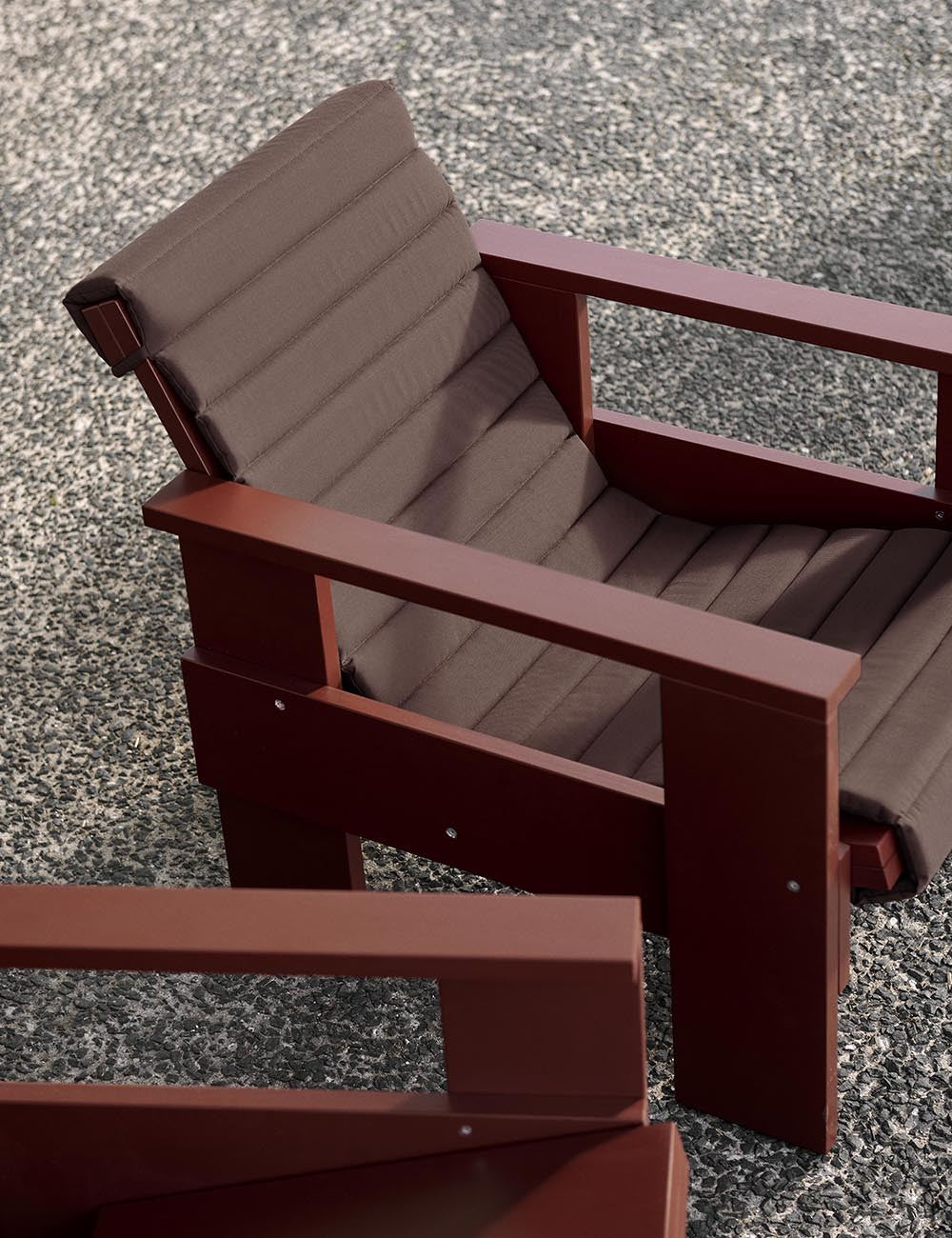 cuscino trapuntato per poltrona Crate Lounge