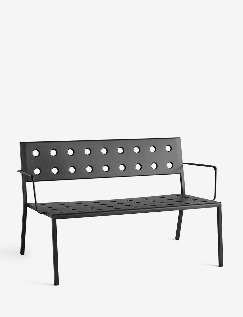 banc de salon de balcon avec accoudoirs