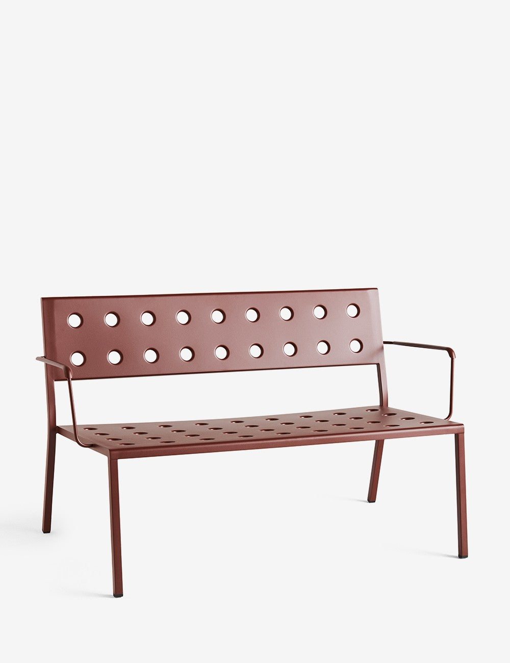 banc de salon de balcon avec accoudoirs