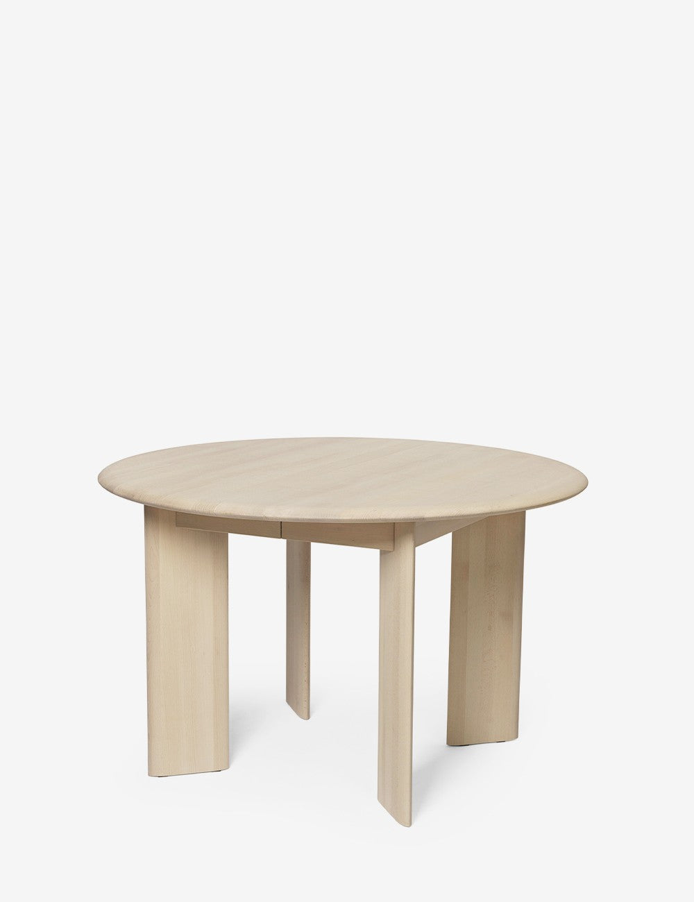 table extensible biseautée 217 hêtre