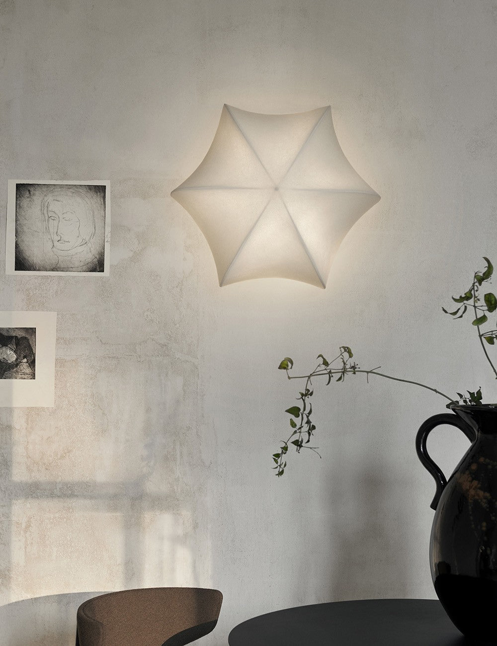 lampada da parete/soffitto poesia