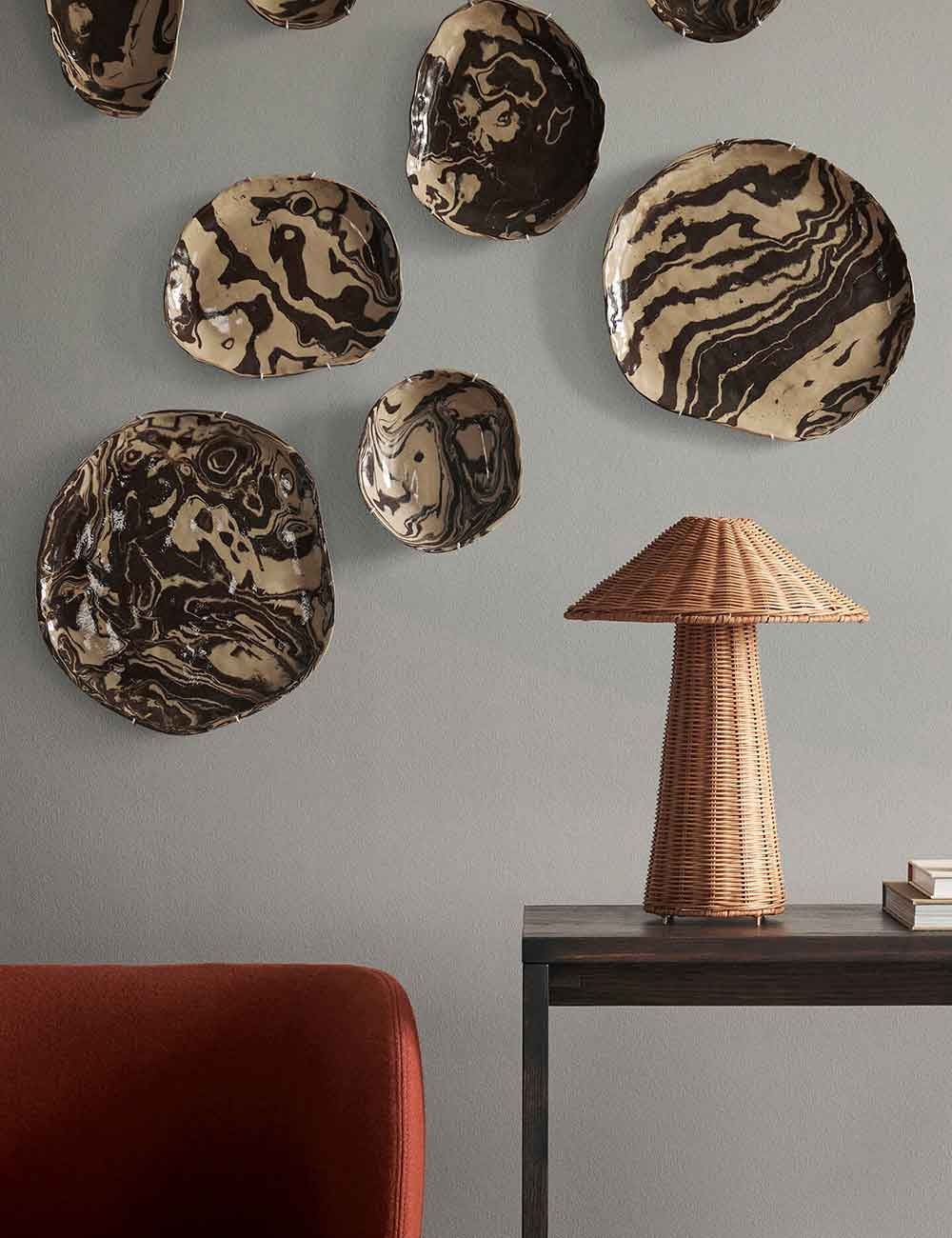 lampe de table double