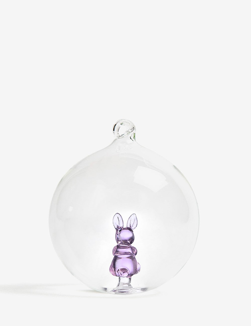 RABBIT GLASS BALL