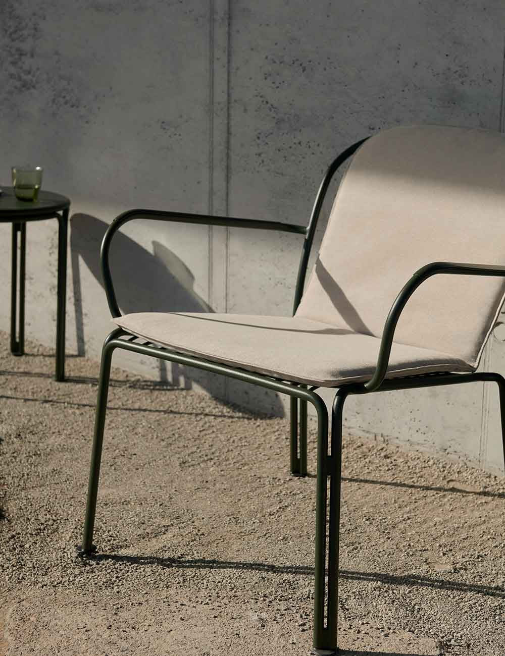 THORVALD LOUNGE CHAIR CUSHION HERITAGE PAPYRUS