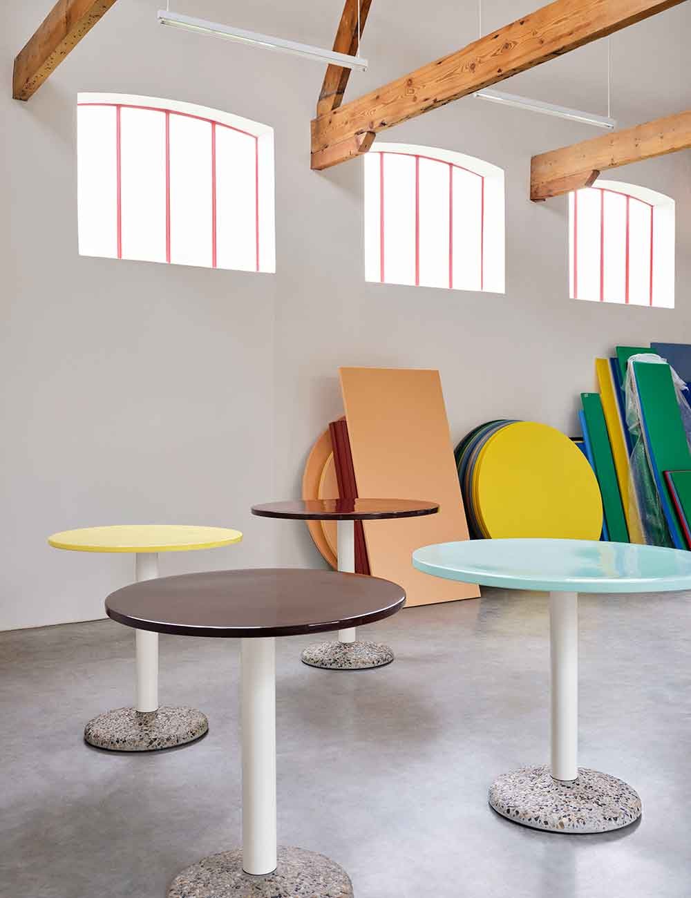 table en céramique ø70