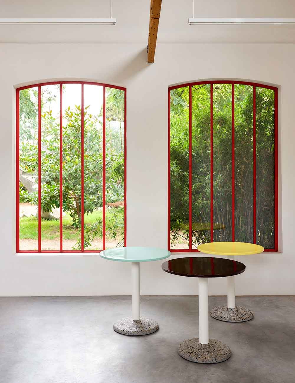 table en céramique ø70