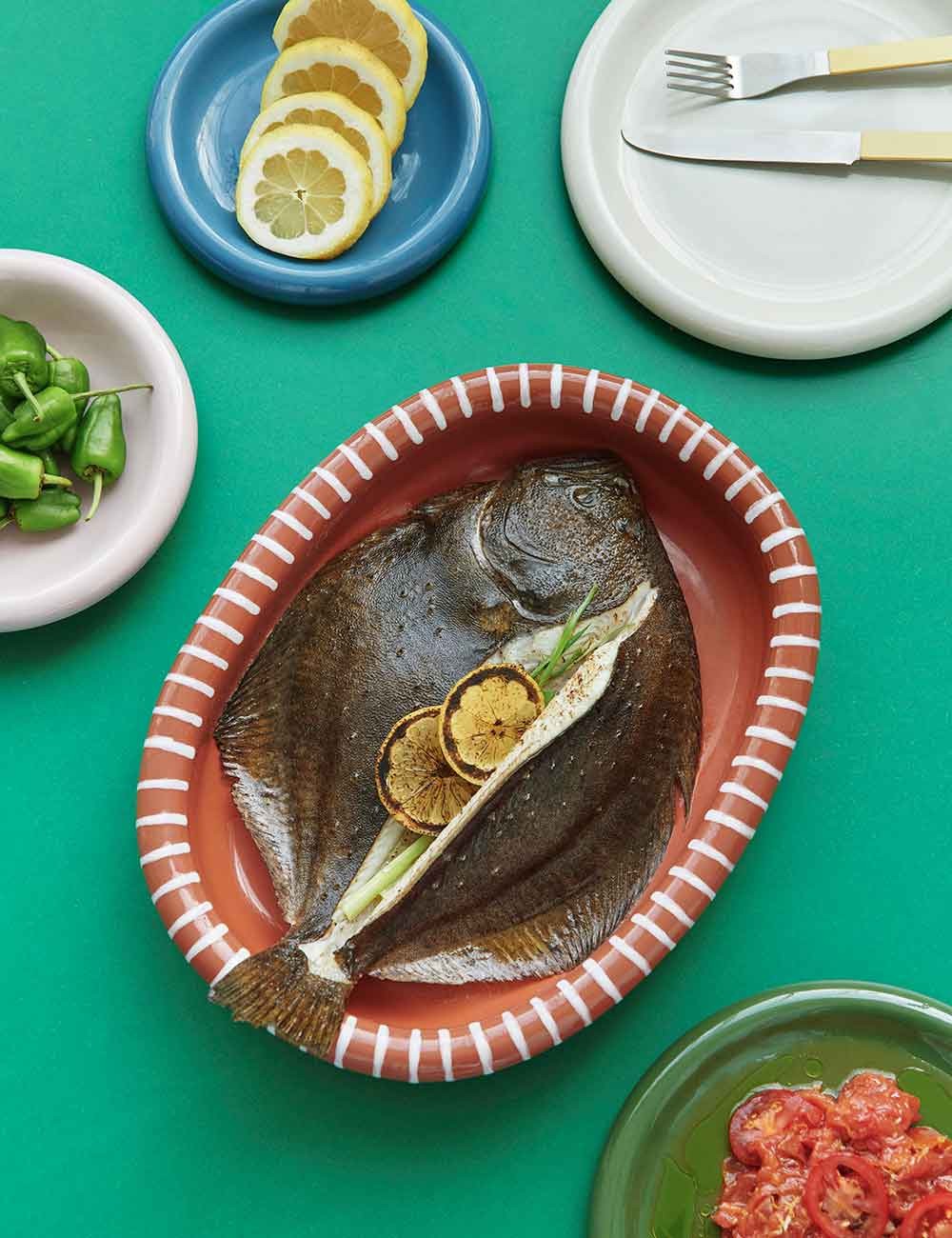 barro oval dish l