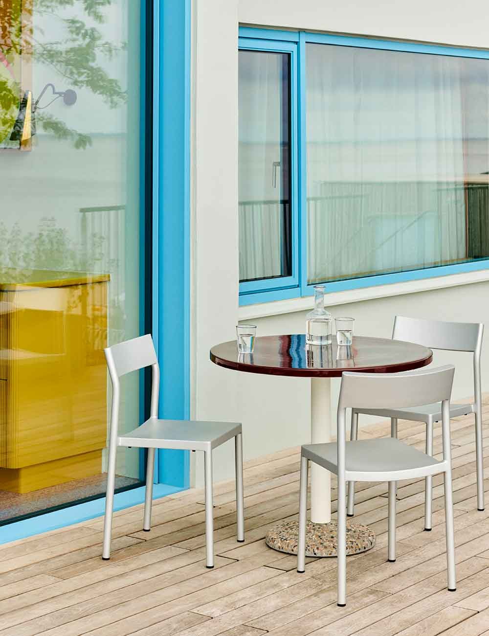 tavolo in ceramica ø90