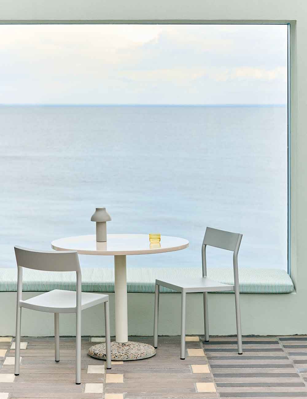 tavolo in ceramica ø90