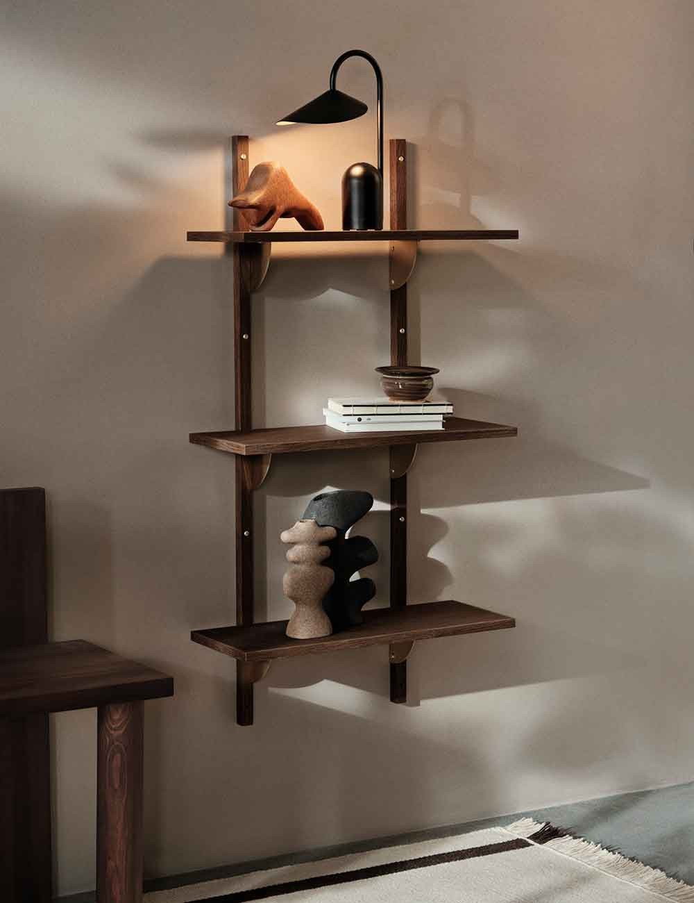 sector shelf triple narrow