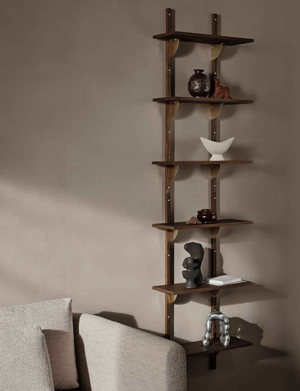 sector shelf triple narrow